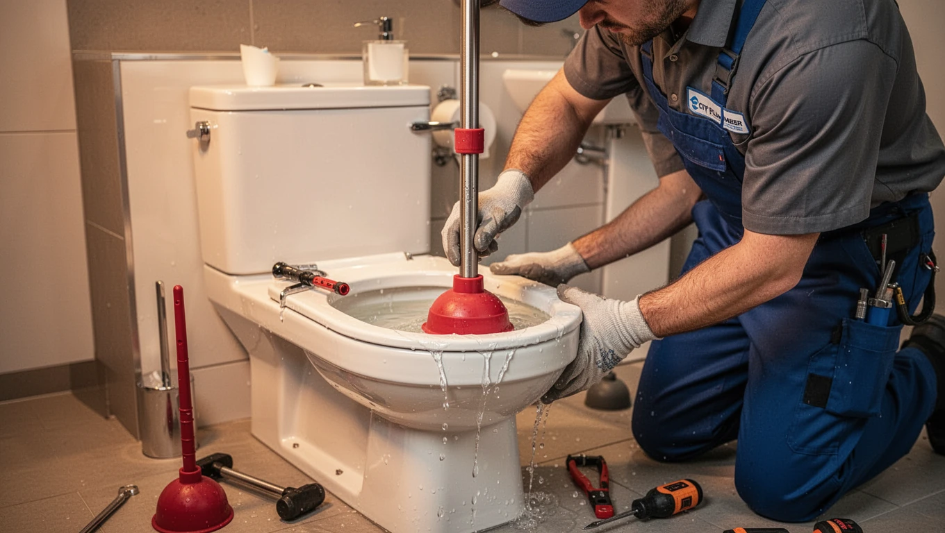 Overflowing Toilet Repair